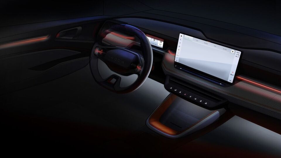 Skoda electric car
