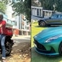 Zomato CEO Deepinder Goyal has added the Aston Martin DB12 to his garage, which joins several other exotics  (Instagram/Automobili Ardent)