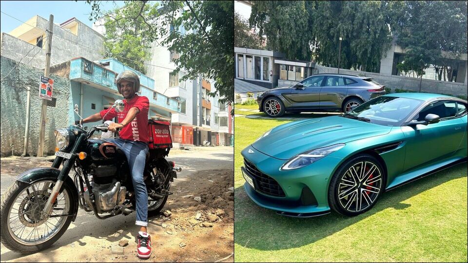 Deepinder Goyal Aston Martin DB12