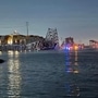 Several vehicles sink as Baltimore bridge collapses after hit by cargo ship