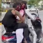 Noida Traffic Police slaps fine against girls in viral Holi scooter stunt videos