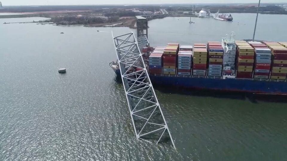 Bridge collapse