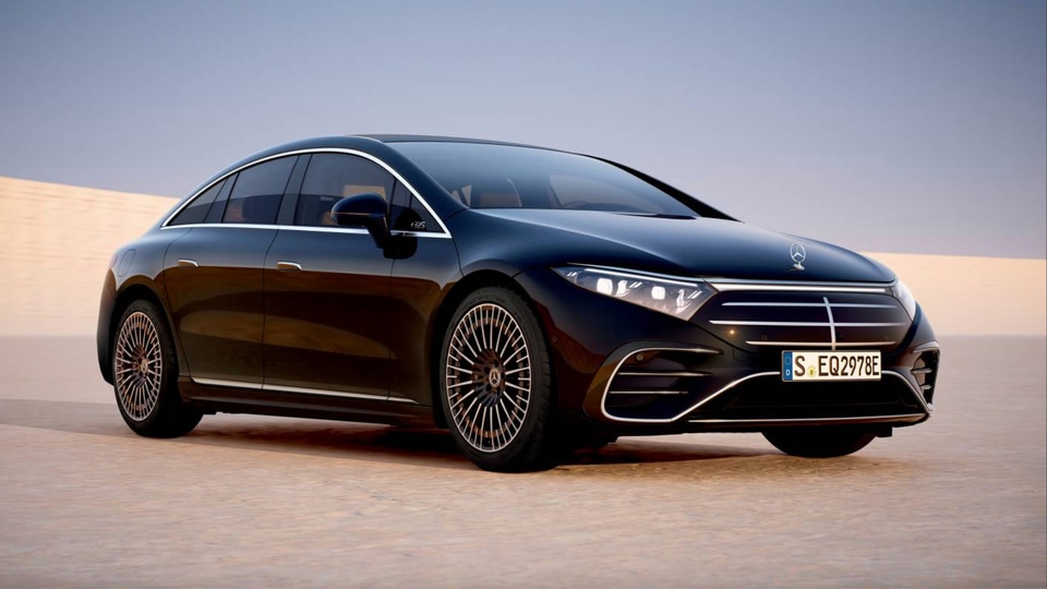 Mercedes EQS facelift 2024