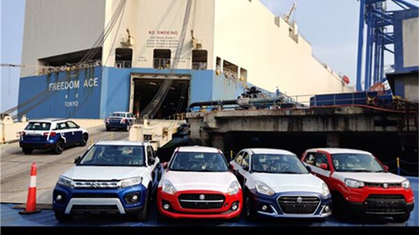 Indian automobile exports