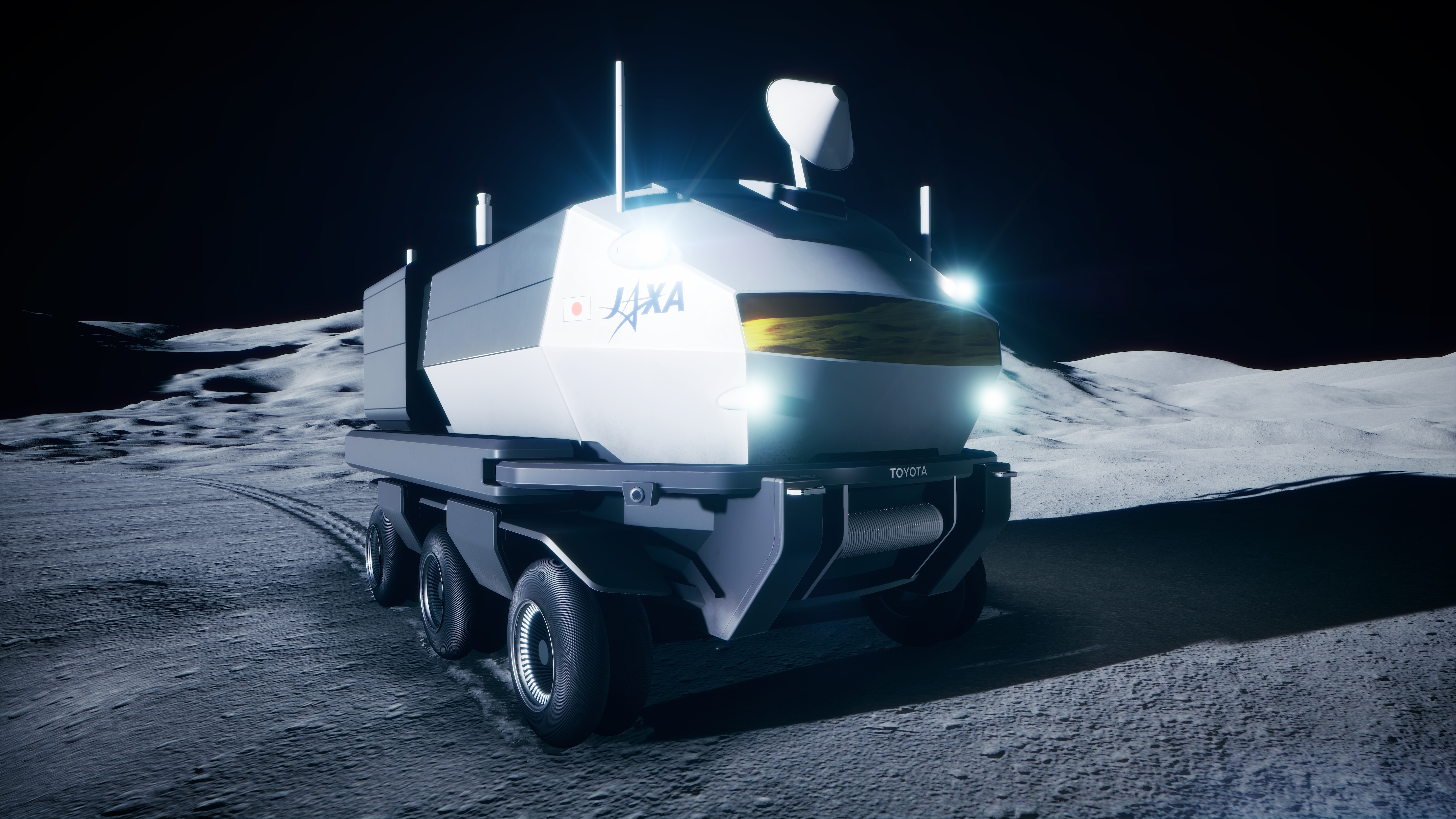 Announced last year, the Lunar Cruiser draws inspiration from Toyota's Land Cruiser and features a hydrogen powertrain derived from the Mirai fuel-cell vehicle and comes with a claimed range of almost 10,000 km,