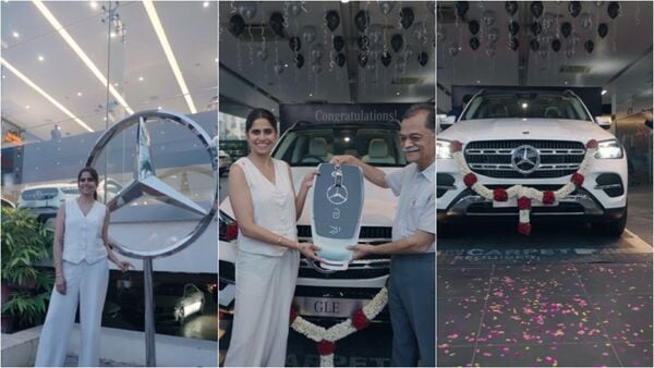 Actor Sai Tamhankar brings home the Mercedes-Benz GLE luxury SUV