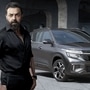 Bobby Deol with the top-end version of Kia Seltos.