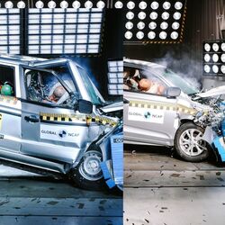 Global NCAP has released new safety ratings for the Mahindra Bolero Neo SUV, Honda Amaze sedan and Kia Carens MPV. While both Amaze and Carens were tested earlier, this was Bolero Neo's first crash test at the Global NCAP.