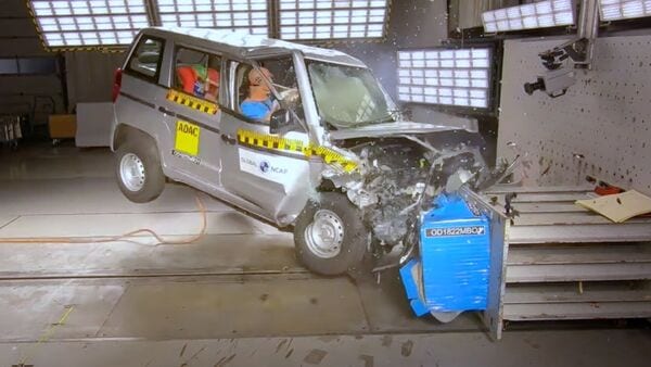 Mahindra Bolero Neo Global NCAP safety test