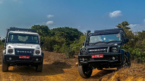 The latest Gurkha comes in two versions - the three-door version (left) has been carried forward while there is also a five-door version which boasts of three rows of seating.