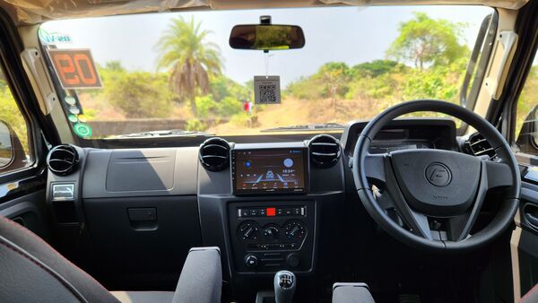 Force Motors has updated the feature list on the Gurkha but maintains that essential elements are focused upon. So, theer is a nine-inch Nippon infotainment screen and an all-digital driver display. There are two rows of AC vents and charging options for first and second row of seats.