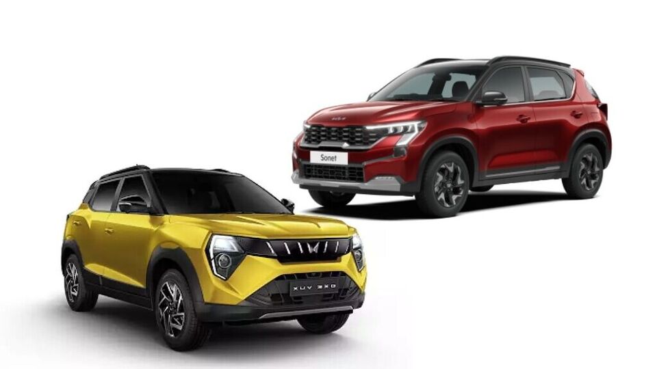 Mahindra XUV 3XO vs Kia Sonet