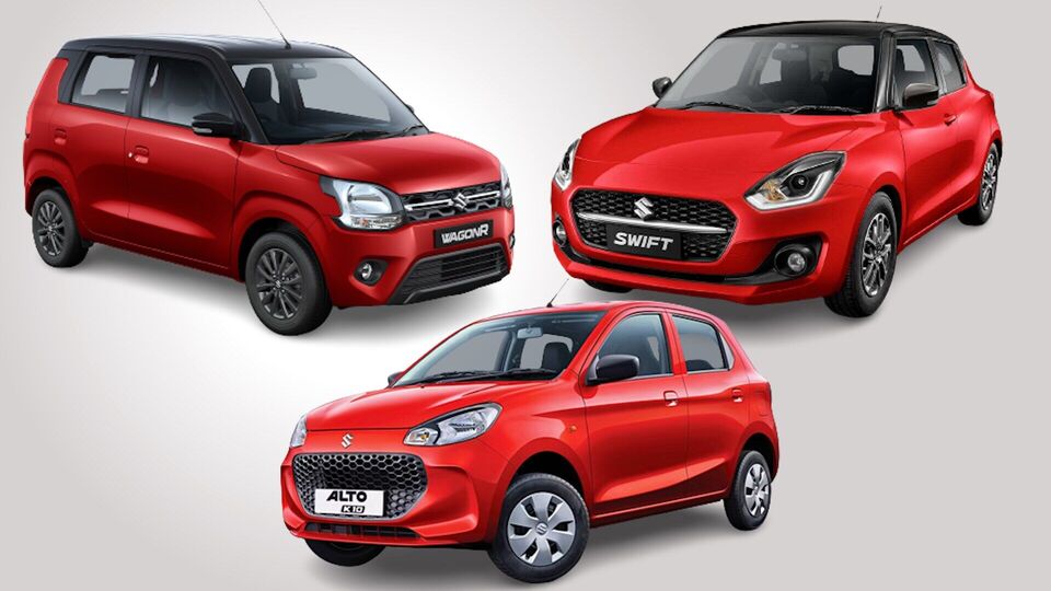 Maruti WagonR Swift Alto