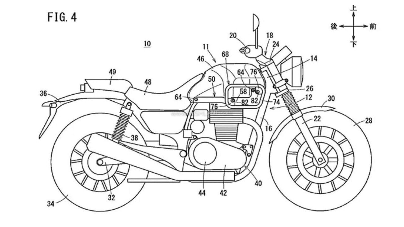 New honda cb350 scrambler top