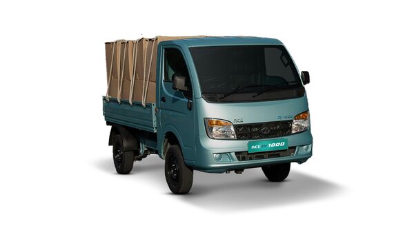 Tata Ace EV 1000 electric cargo vehicle launched, promises a range of ...