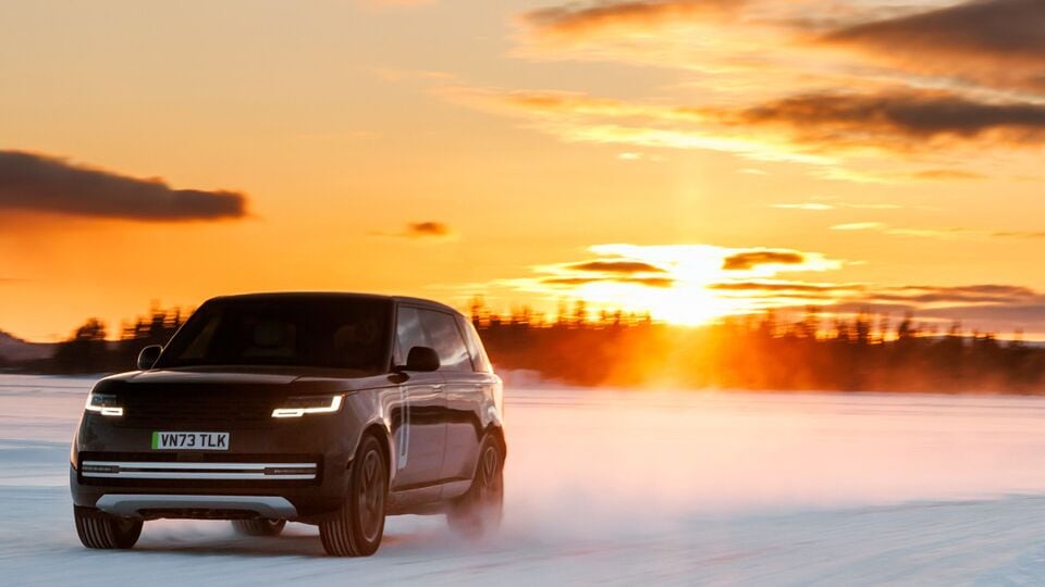2025 Range Rover Electric Test Mule