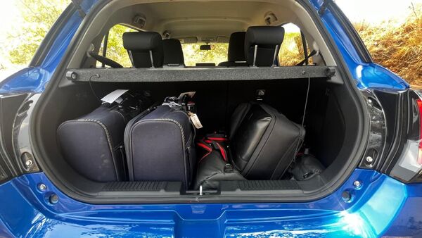 Camera bags? Check. Duffle bags? Check. Laptop bag? Check. The boot of the Swift is fairly large for a car in this segment and can still swallow luggage meant for weekend getaways. Maruti Suzuki Swift