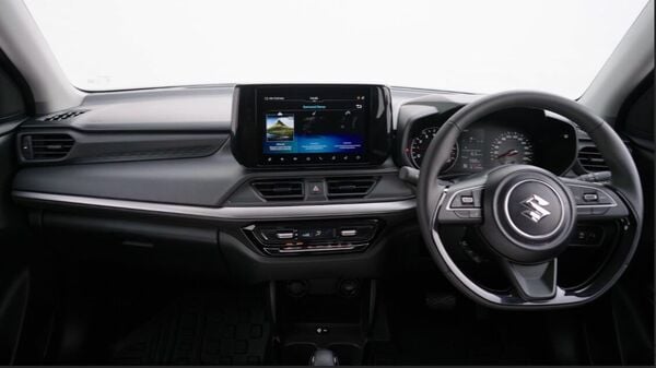 On the inside, a nine-inch infotainment screen finds a place of prominence over the layered dashboard. There is an all-black colour theme inside the vehicle and a 4.2-inch semi-digital driver display unit. The flat-bottomed steering wheel has controls mounted on it, including buttons for cruise control.