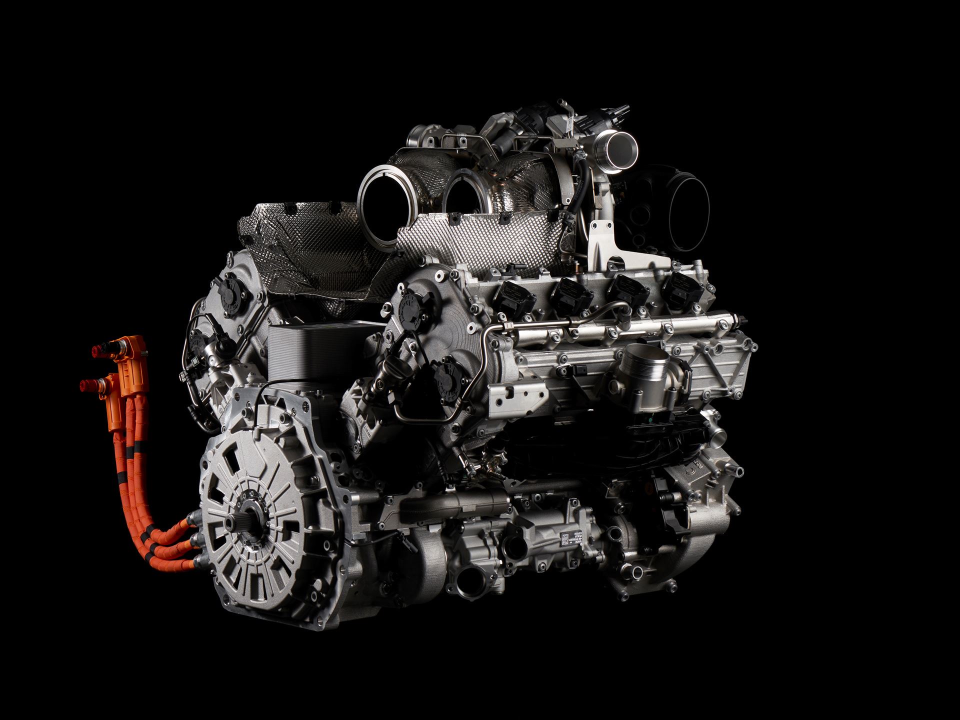 Lamborghini Hybrid Twin Turbo V8 Engine