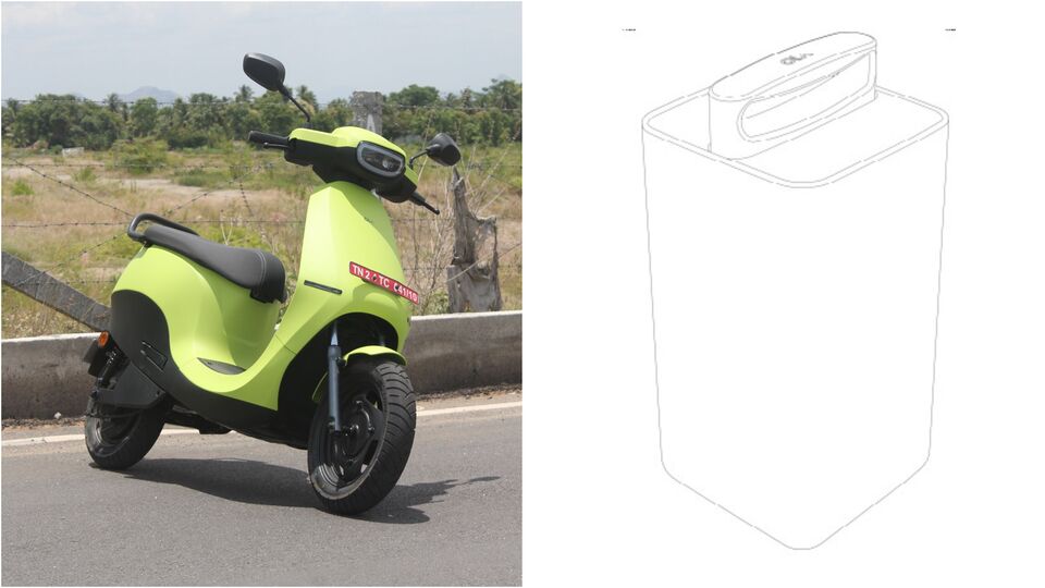 Ola Electric Swappable Battery