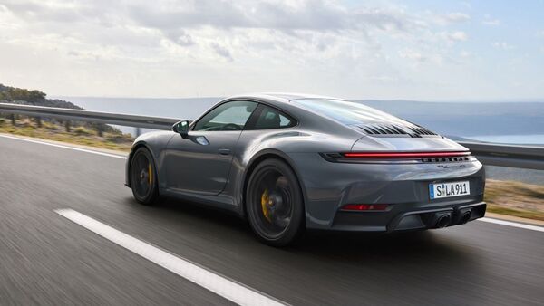 Porsche 911 Carrera GTS can sprint from 0 to 100 kmph in 3 seconds and has a top speed of 312 kmph. The new T-Hybrid system allows Porsche to lose the twin-turbo setup in favour of a newly developed electric exhaust gas turbocharger. 