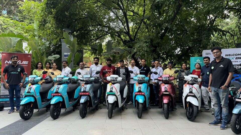 Ampere Nexus Electric Scooter Deliveries