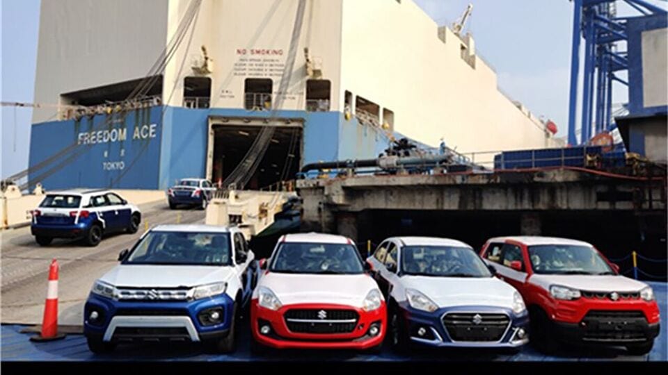 Indian passenger vehicle exports