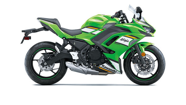 2025 Kawasaki Ninja 650 KRT Edition gets Kawasaki Racing Team's livery. 