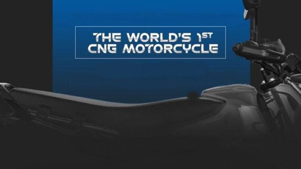 Bajaj CNG Bike Teaser 
