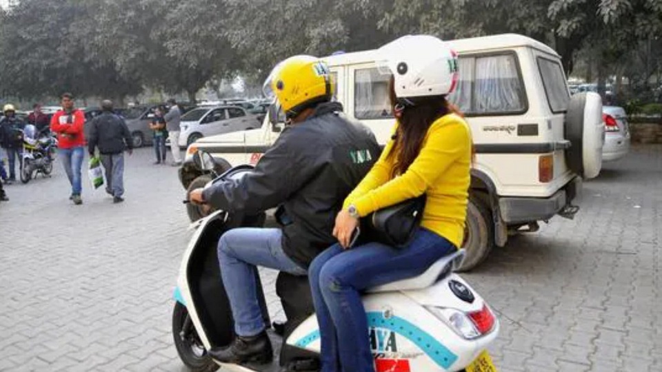 Uber bike taxi