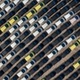 File photo used for representational purpose: This photo taken on April 18, 2024 shows BYD electric cars for export waiting to be loaded onto a ship at a port in Yantai, in eastern China. (AFP)