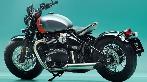 Triumph Bonneville Bobber gets new colour scheme. Check it out | HT Auto