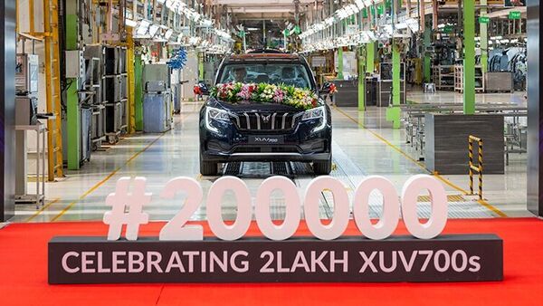 Mahindra XUV700 achieves new milestone with 2 lakh units rolled out in 33 months