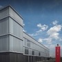 A look at the Ferrari's E-Building located in Maranello, Italy.