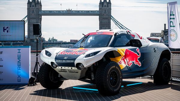 Extreme H Red Bull racing car