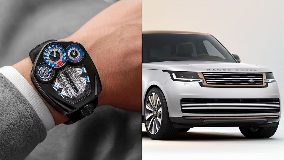 Bugatti Tourbillon Watch Range Rover