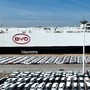 BYD shares have gained more than six per cent in Hong Kong amid global losses in the EV sector due to the introduction of their new plug-in hybrid system. (VIA REUTERS)