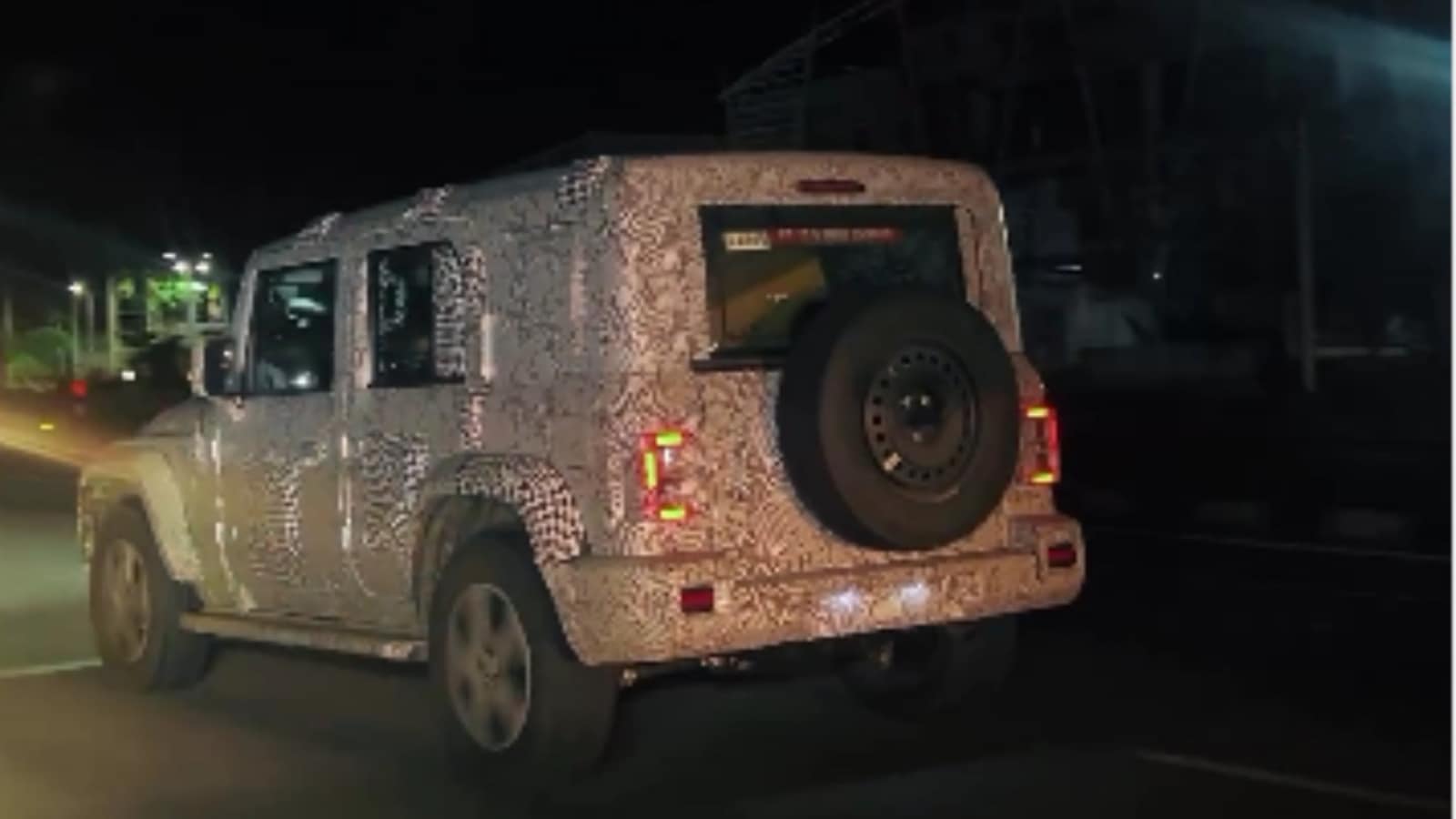 Mahindra Thar Armada nears launch: New spy shot reveals fresh details