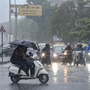 Several key roads have been inundated as heavy showers persist in Mumbai. (PTI)
