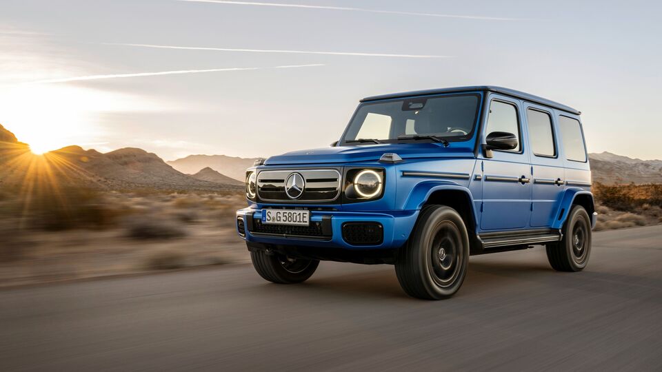 Mercedes electric G Wagon EQG