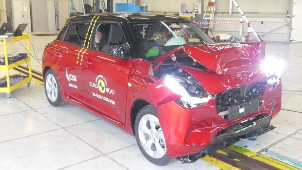 Third generation Suzuki Swift scores 3-star in Euro NCAP crash test