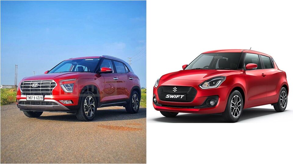 Hyundai Creta Maruti Suzuki Swift
