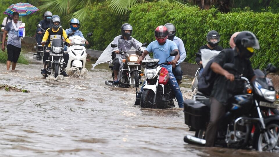 Waterlogging and two-wheelers