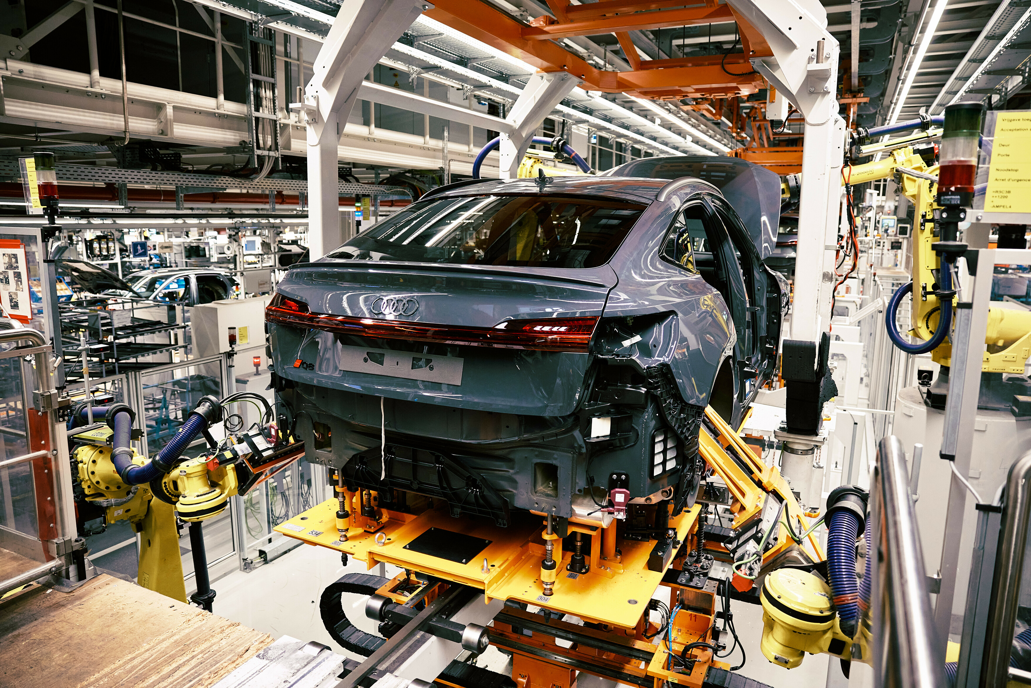 The Audi Brussels plant employs around 3,000 people and produced 50,000 e-tron SUVs in 2023. The forecast has been dipped under 40,000 units for 2024