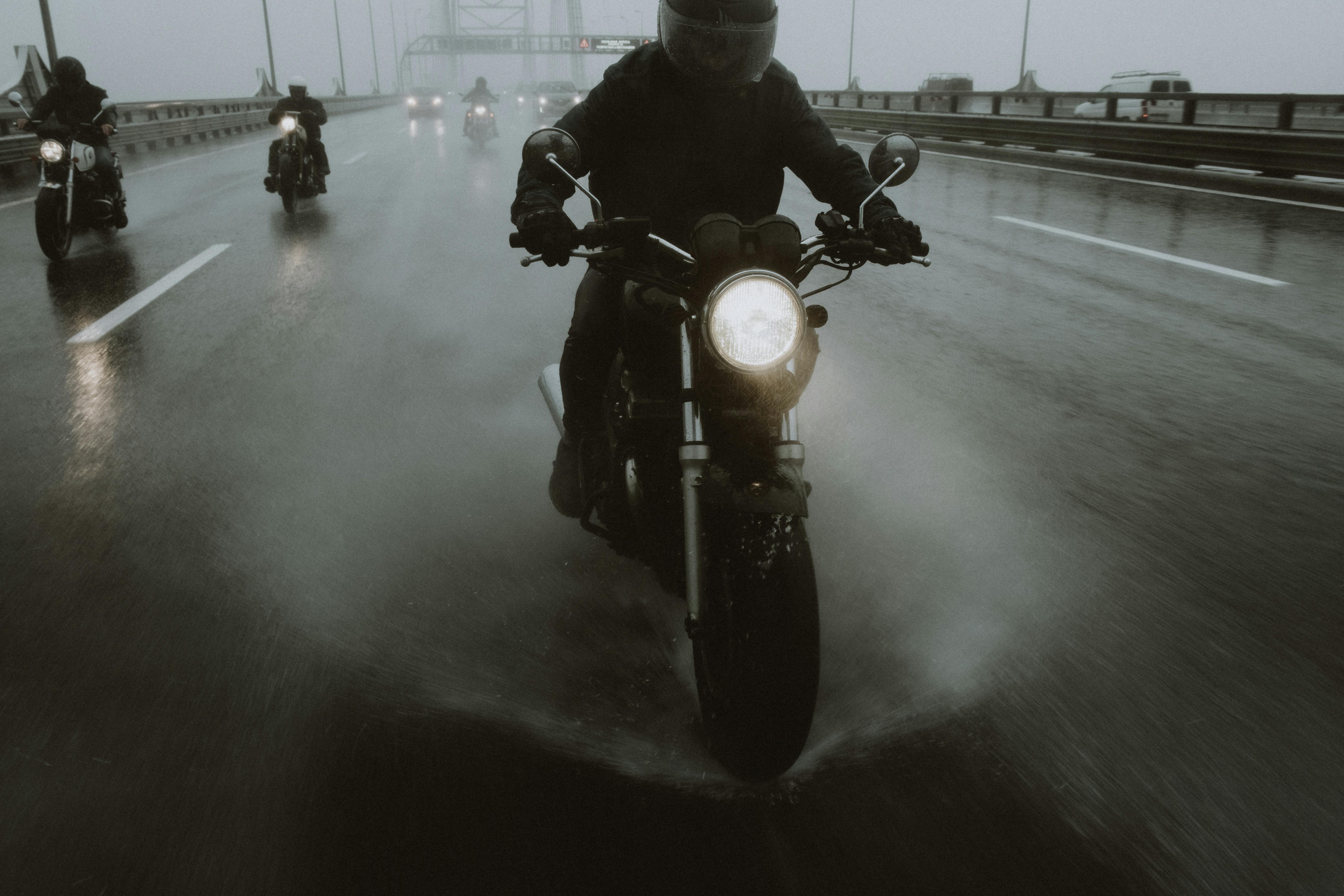 Riding through waterlogged areas can be detrimental to the mechanical componenets in the two-wheeler and can compromise vehicle safety.