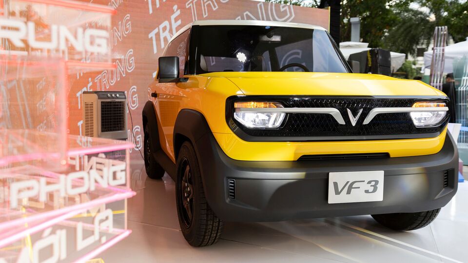 VinFast VF3 electric vehicle
