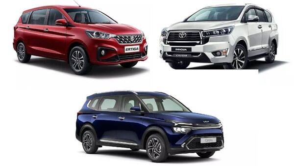 Maruti Suzuki Ertiga to Toyota Innova Crysta: Five cars in India ...