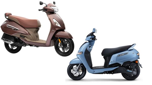 TVS iQube TVS Jupiter