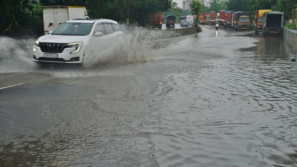 Driving in rain