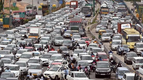 Bengaluru traffic jam